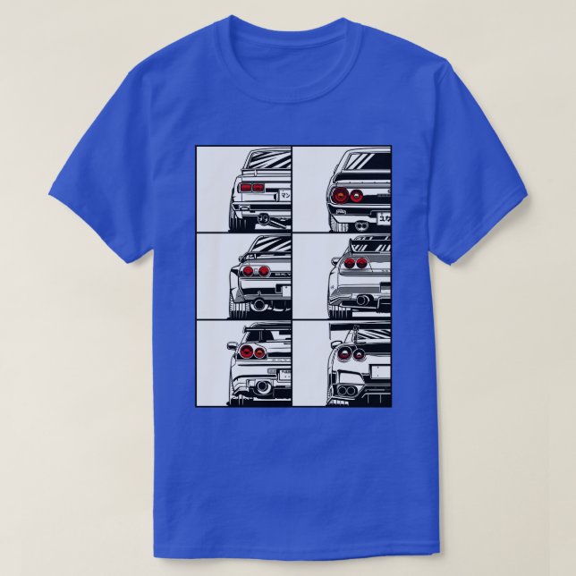 Skyline GTR T-Shirt (Design vorne)