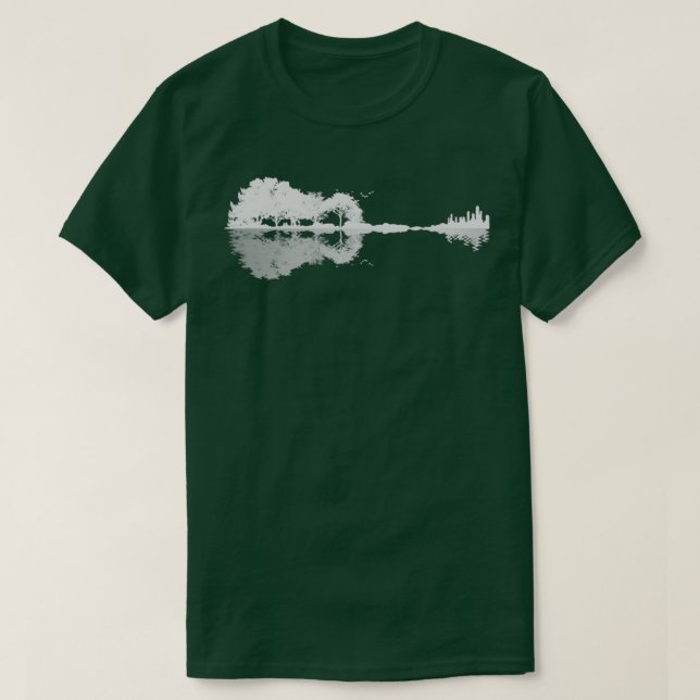 Skyline Guitar T-Shirt (Design vorne)