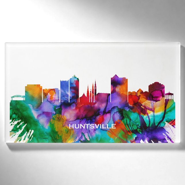 Skyline Huntsville Namenschild (Vorderseite)