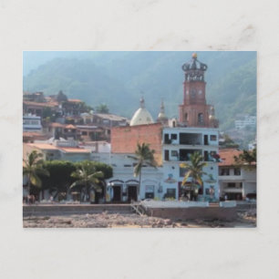 Skyline in Puerto Vallarta Postkarte