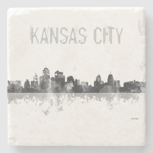 SKYLINE KANSAS CITY, MISSOURI STEINUNTERSETZER