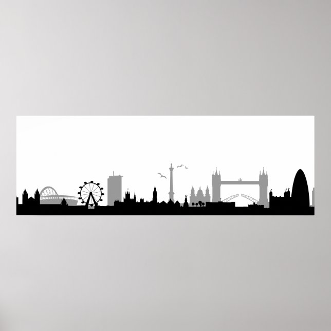 Skyline London Poster (Vorne)
