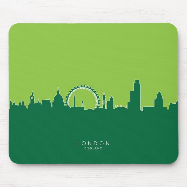 Skyline Londons England Mousepad (Vorne)