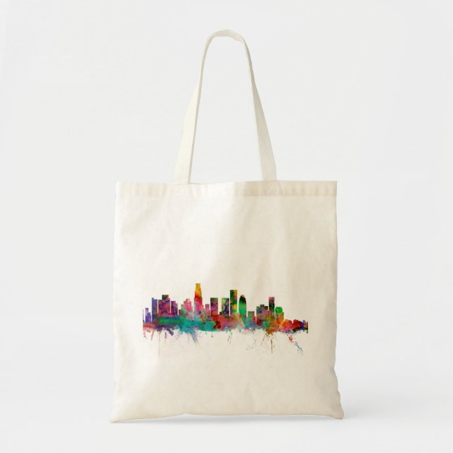 Skyline Los Angeless Kalifornien Tragetasche (Vorne)