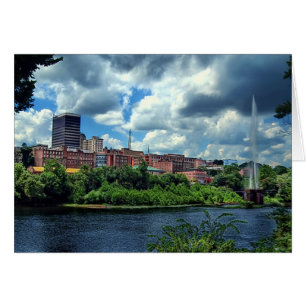 Skyline Lynchburg Carte postale