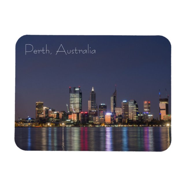Skyline-Magnet der Stadt Perth Magnet (Horizontal)