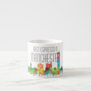 SKYLINE MANCHESTERS ENGLAND ESPRESSOTASSE
