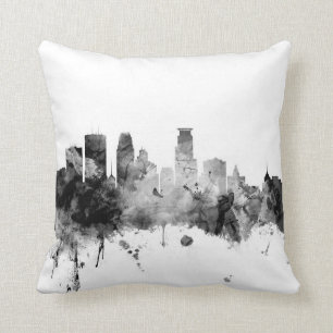 Skyline Minneapolis Minnesota Kissen