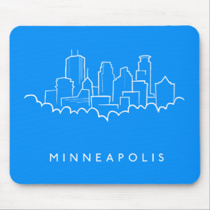 Skyline Minneapolis, Minnesota Mousepad