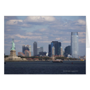 Skyline mit Freiheitsstatue