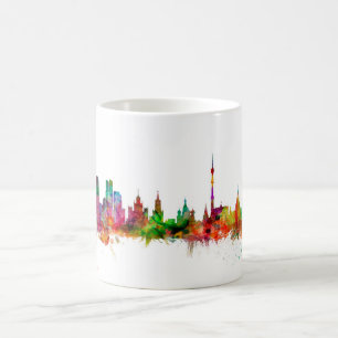 Skyline Moskaus Russland Kaffeetasse