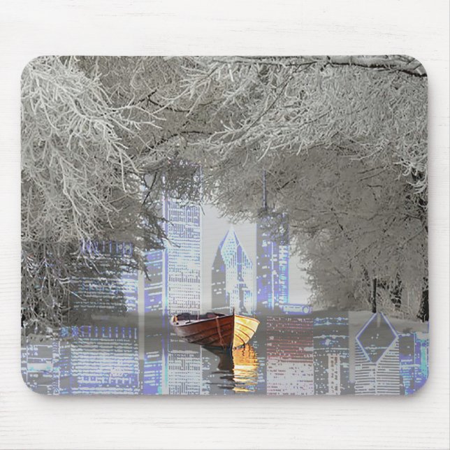 Skyline Mousepad (Vorne)