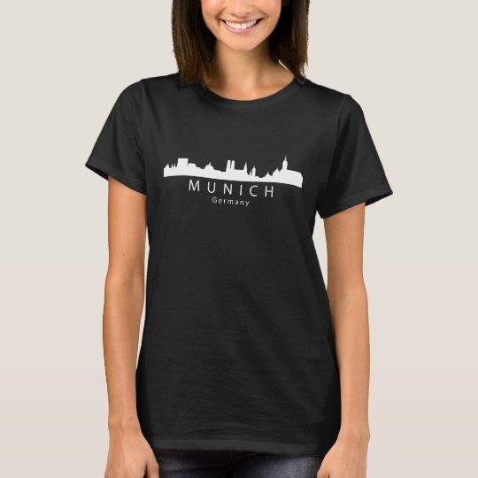 Skyline Münchens Deutschland T-Shirt
