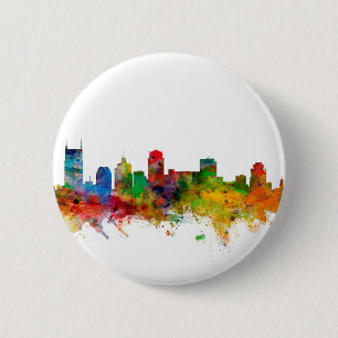 Skyline Nashvilles Tennessee Button