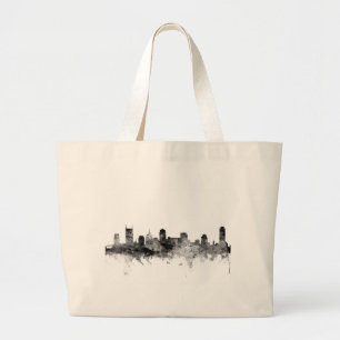 Skyline Nashvilles Tennessee Jumbo Stoffbeutel