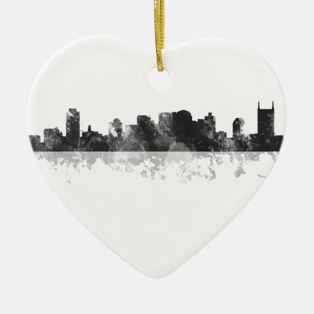 SKYLINE NASHVILLES, TENNESSEE KERAMIK ORNAMENT (Vorne)