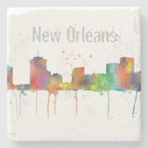 SKYLINE NEW ORLEANS, LOUISIANA STEINUNTERSETZER