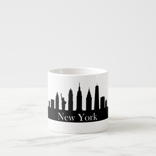 Skyline New York Espressotasse (Vorderseite)