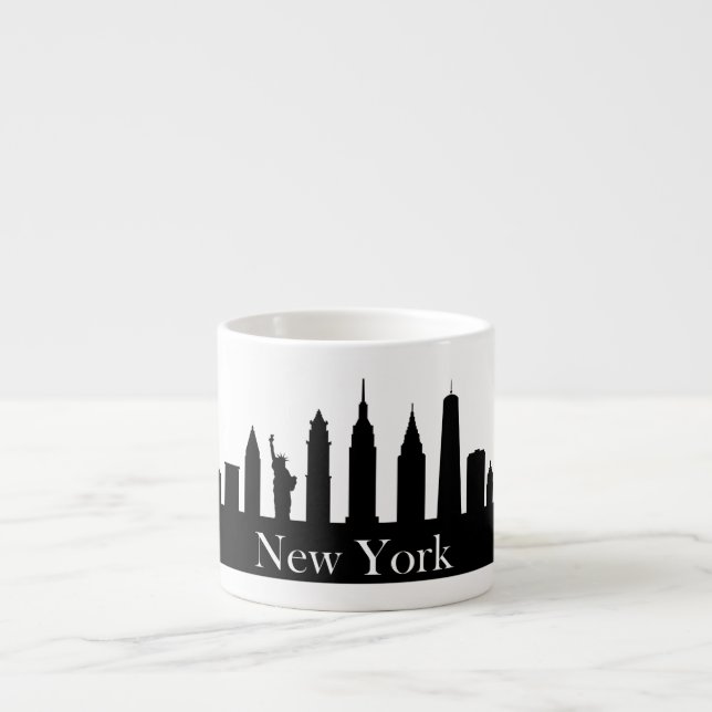 Skyline New York Espressotasse (Vorderseite)