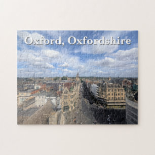Skyline of Historic Oxford in Oxfordshire, UK