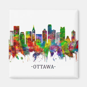 Skyline Ottawa Magnet