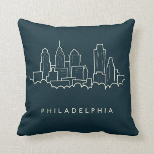 Skyline Philadelphias Pennsylvania Kissen
