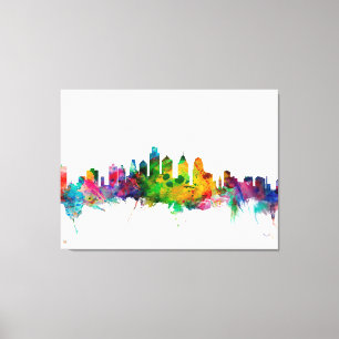Skyline Philadelphias Pennsylvania Leinwanddruck