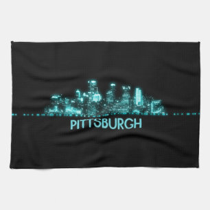 Skyline Pittsburgh Geschirrtuch
