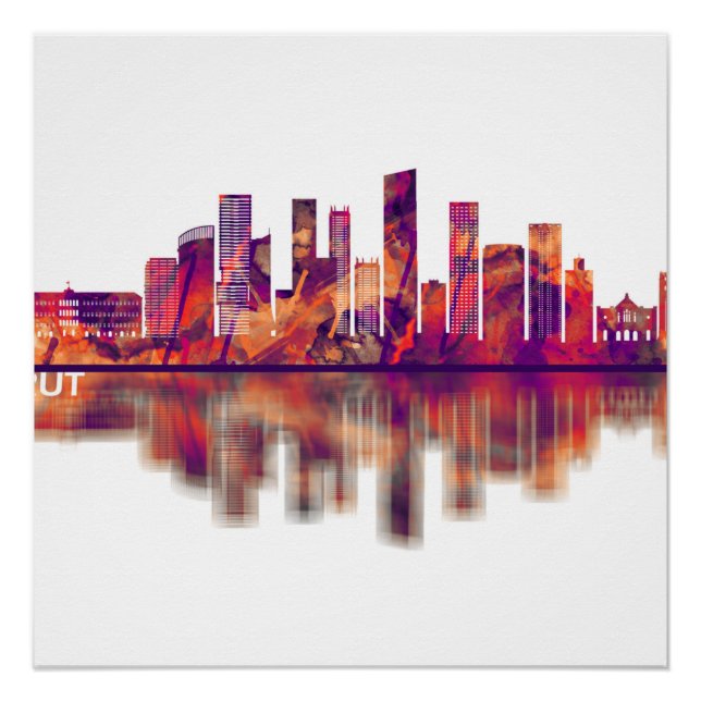 Skyline Poster (Vorderseite)