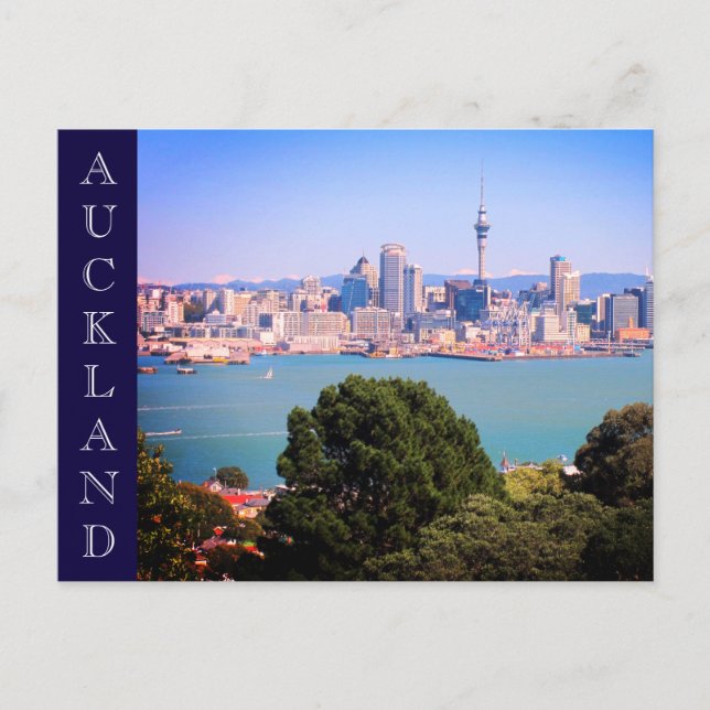 Skyline Postkarte (Vorderseite)