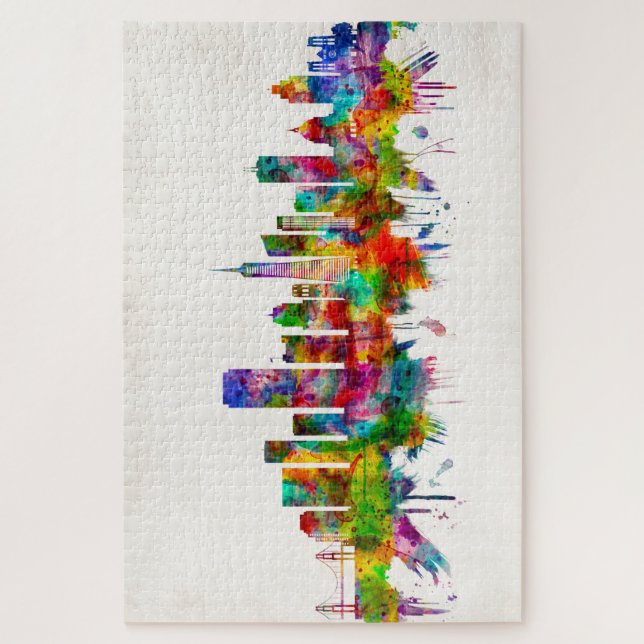 Skyline San Francisco (Vertikal)