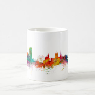 Skyline Sheffields England Kaffeetasse