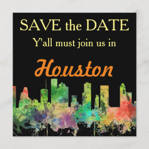 SKYLINE-SP HOUSTONS TEXAS - SAVE THE DATE