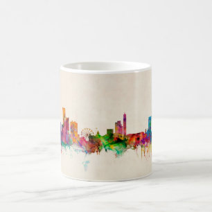 Skyline-Stadtbild Birminghams England Kaffeetasse