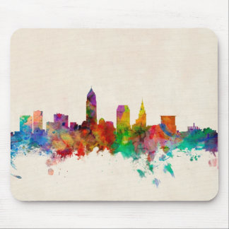 Skyline-Stadtbild Clevelands Ohio Mousepad