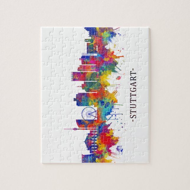 Skyline Stuttgart (Vertikal)