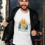 Skyline-T - Shirt Barcelona Spanien<br><div class="desc">Atemberaubender und einzigartiger Barcelona Spanien Skyline T - Shirt mit den berühmten Sehenswürdigkeiten und Gebäude der spanischen Stadt. Ein großartiges Souvenirgeschenk für jeden Touristen,  Katalanen und jeden Liebsten. Kaufen Sie noch heute Ihren. Phantastische Polska Geschenkidee zum Geburtstag oder Weihnachten.</div>