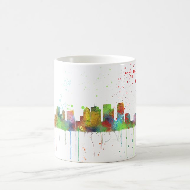 SKYLINE TAMPAS, FLORIDA KAFFEETASSE (Mittel)