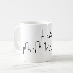Skyline-Tasse Chicago Kaffeetasse