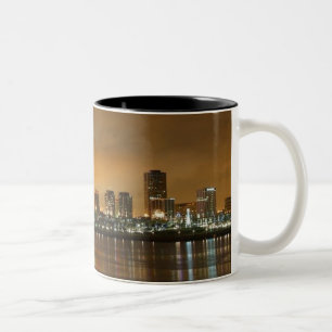 Skyline-Tasse Zweifarbige Tasse