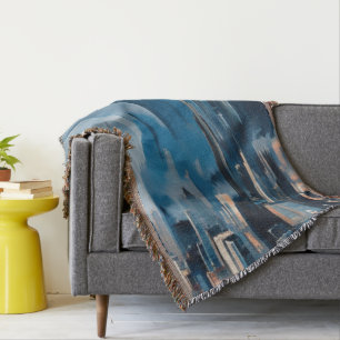 Skyline Throw Blanket Decke