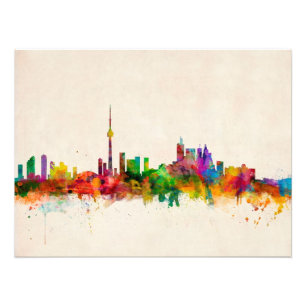 Skyline Torontos Kanada Fotodruck