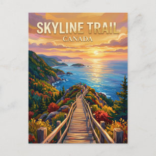 Skyline Trail Kanada Postkarte