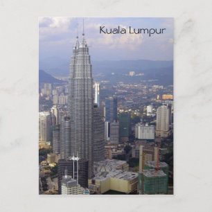 Skyline-Türme Postkarte