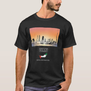 Skyline Vacation Souvenir dubai vereinter Arab-Emi T-Shirt