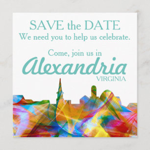 SKYLINE VIBRANCE ALEXANDRIAS, VIRGINIA - SAVE THE DATE