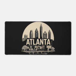 Skyline von Atlanta Georgia Schreibtischunterlage