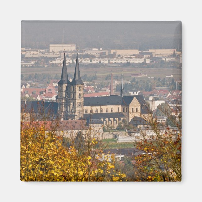 Skyline von Bamberg, Deutschland Magnet (Vorne)