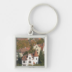 Skyline von Bamberg, Deutschland Schlüsselanhänger