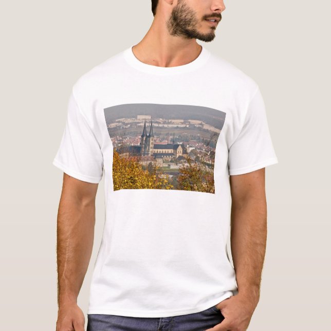 Skyline von Bamberg, Deutschland T-Shirt (Vorderseite)